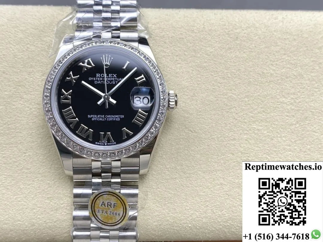 Rolex Datejust M278384Rbr-0002 Ar Factory Diamond Bezel-Rep Time Watches