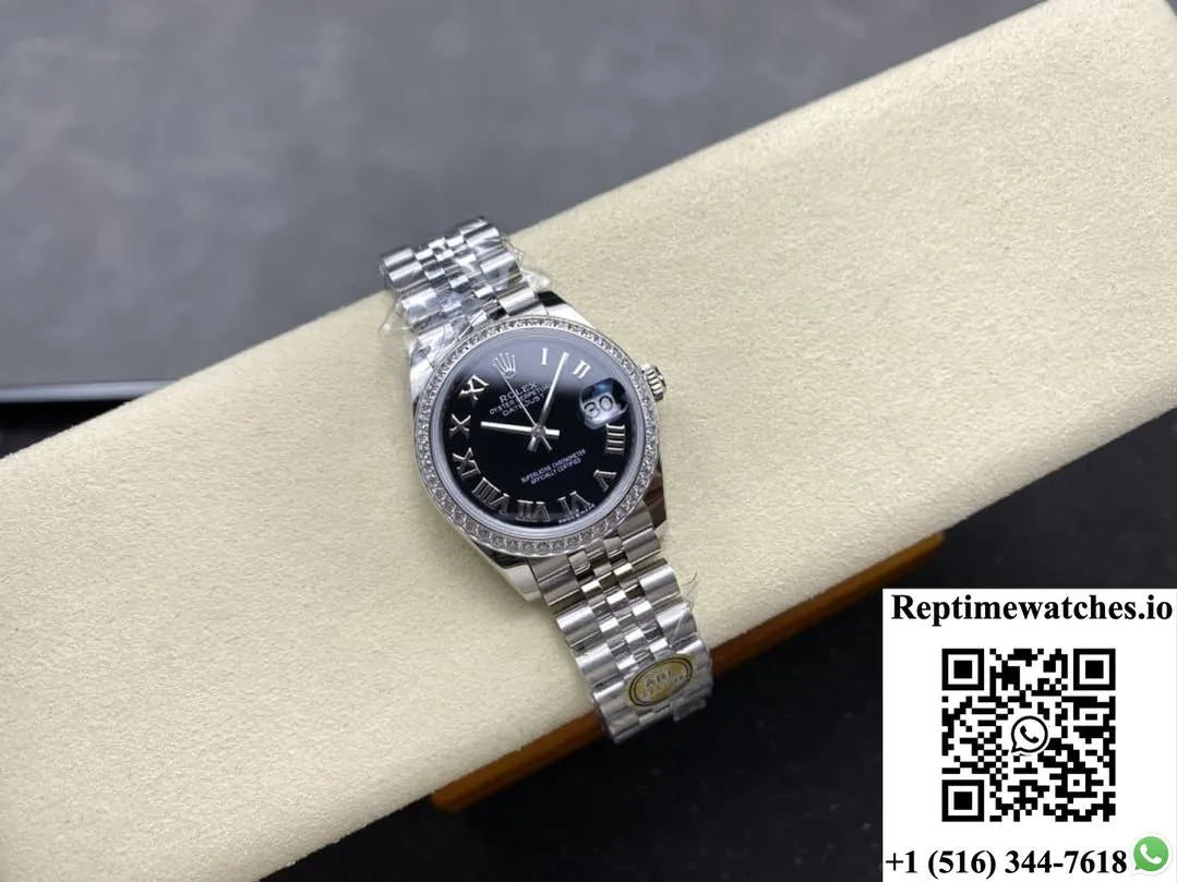 Rolex Datejust M278384Rbr-0002 Ar Factory Diamond Bezel-Rep Time Watches