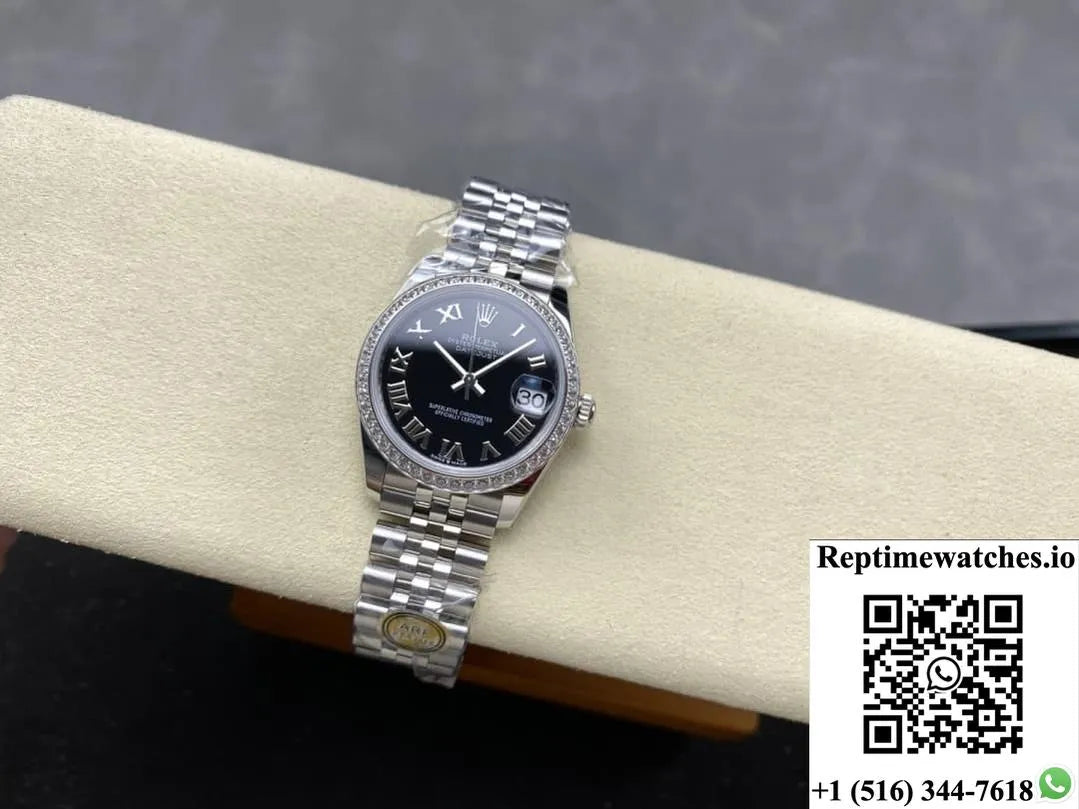 Rolex Datejust M278384Rbr-0002 Ar Factory Diamond Bezel-Rep Time Watches