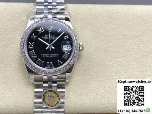 Rolex Datejust M278384RBR-0002 AR Factory Diamond Bezel