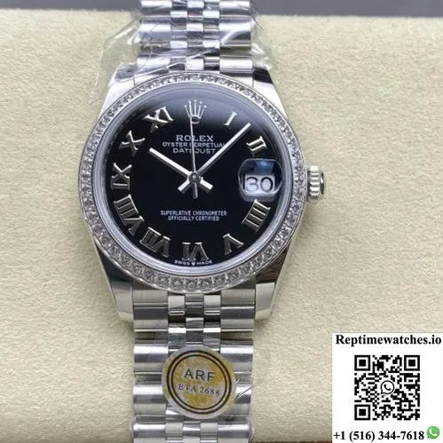 Rolex Datejust M278384Rbr-0002 Ar Factory Diamond Bezel-Rep Time Watches