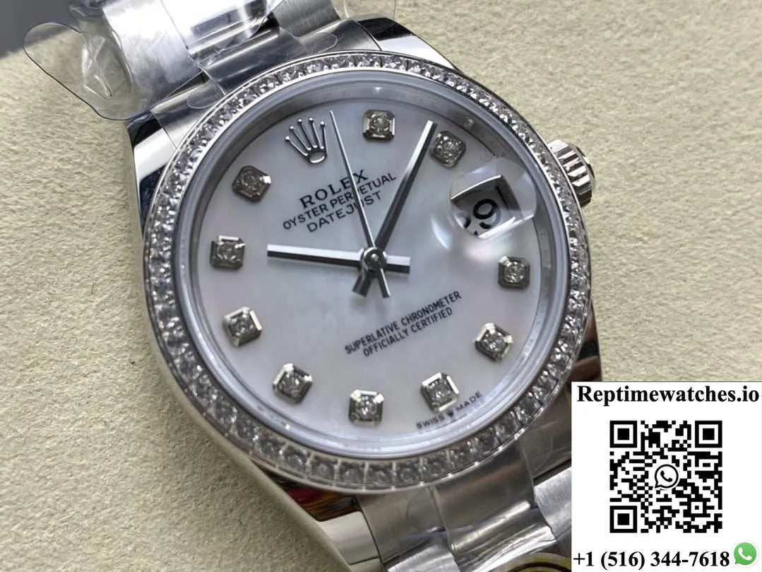 Rolex Datejust M278384Rbr-0007 Ar Factory Mother Of Pearl Dial-Rep Time Watches