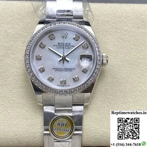 Rolex Datejust M278384Rbr-0007 Ar Factory Mother Of Pearl Dial-Rep Time Watches