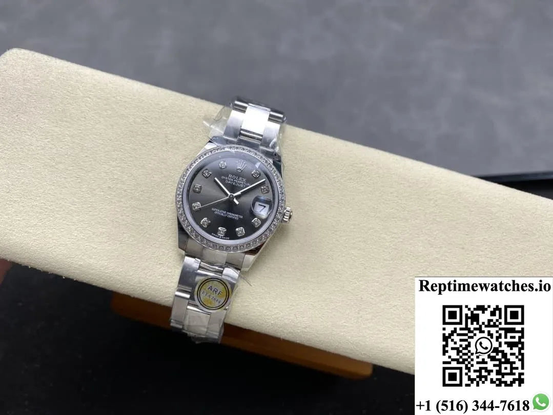 Rolex Datejust M278384Rbr-0009 Ar Factory Oyster Steel Bracelet-Rep Time Watches