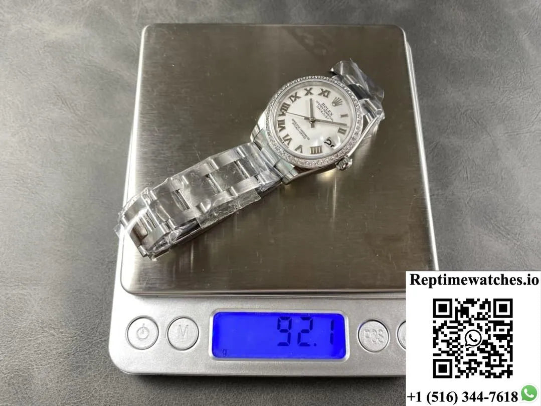 Rolex Datejust M278384Rbr-0013 Ar Factory White Dial-Rep Time Watches