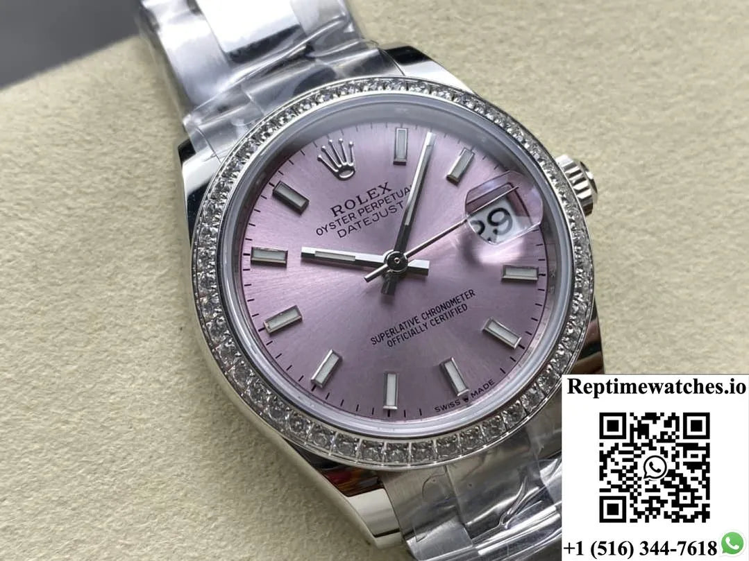 Rolex Datejust M278384Rbr-0017 Ar Factory Luminous Hour Markers-Rep Time Watches