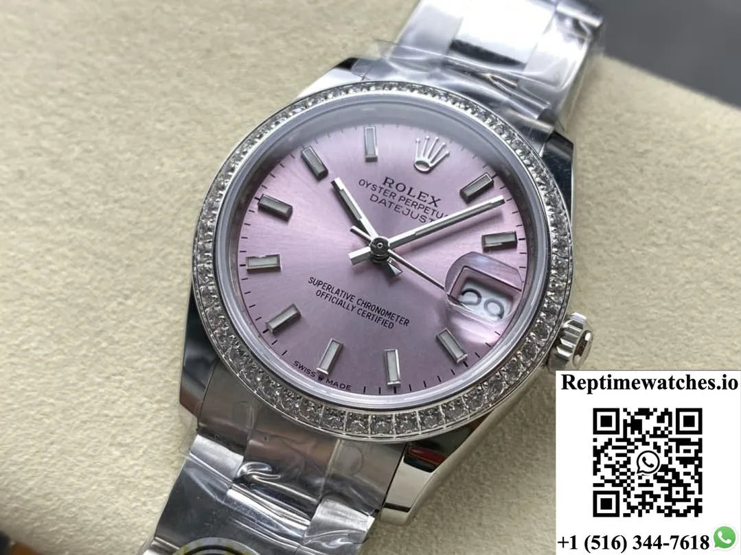 Rolex Datejust M278384Rbr-0017 Ar Factory Luminous Hour Markers-Rep Time Watches