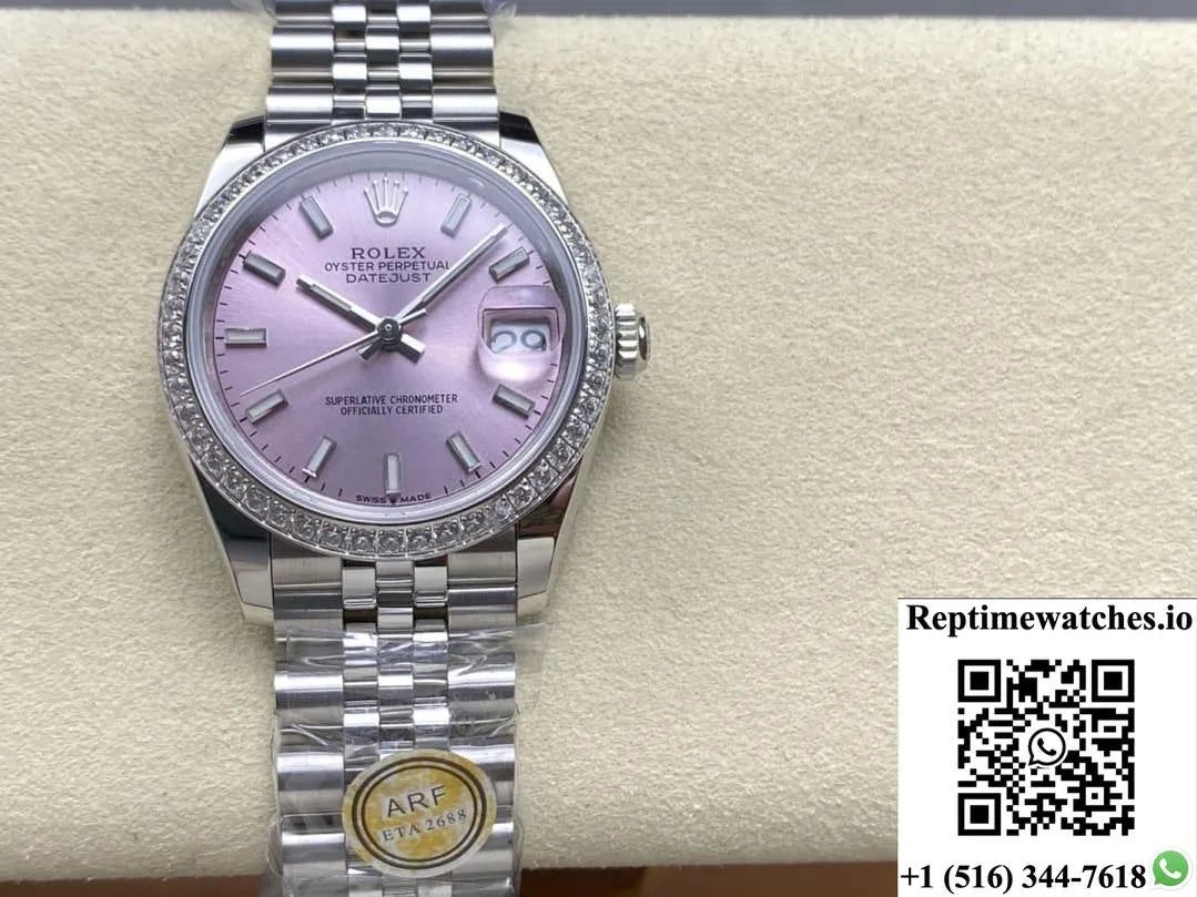 Rolex Datejust M278384Rbr-0018 Ar Factory Pink Dial-Rep Time Watches