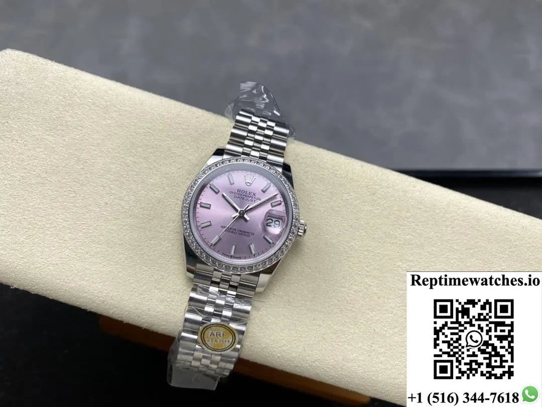 Rolex Datejust M278384Rbr-0018 Ar Factory Pink Dial-Rep Time Watches