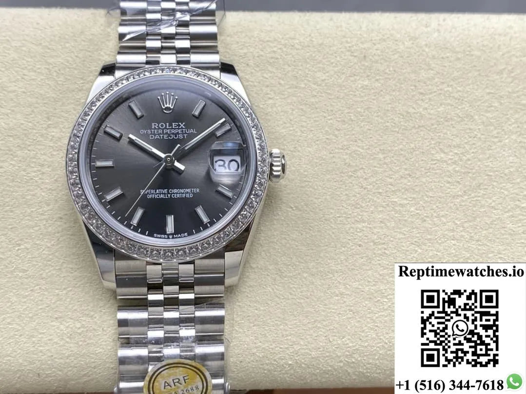 Rolex Datejust M278384Rbr-0020 Ar Factory Dark Gray Dial-Rep Time Watches