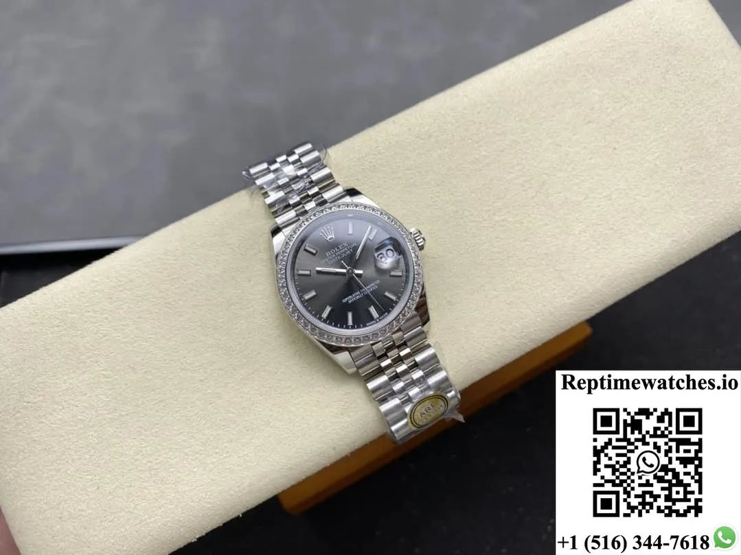 Rolex Datejust M278384Rbr-0020 Ar Factory Dark Gray Dial-Rep Time Watches
