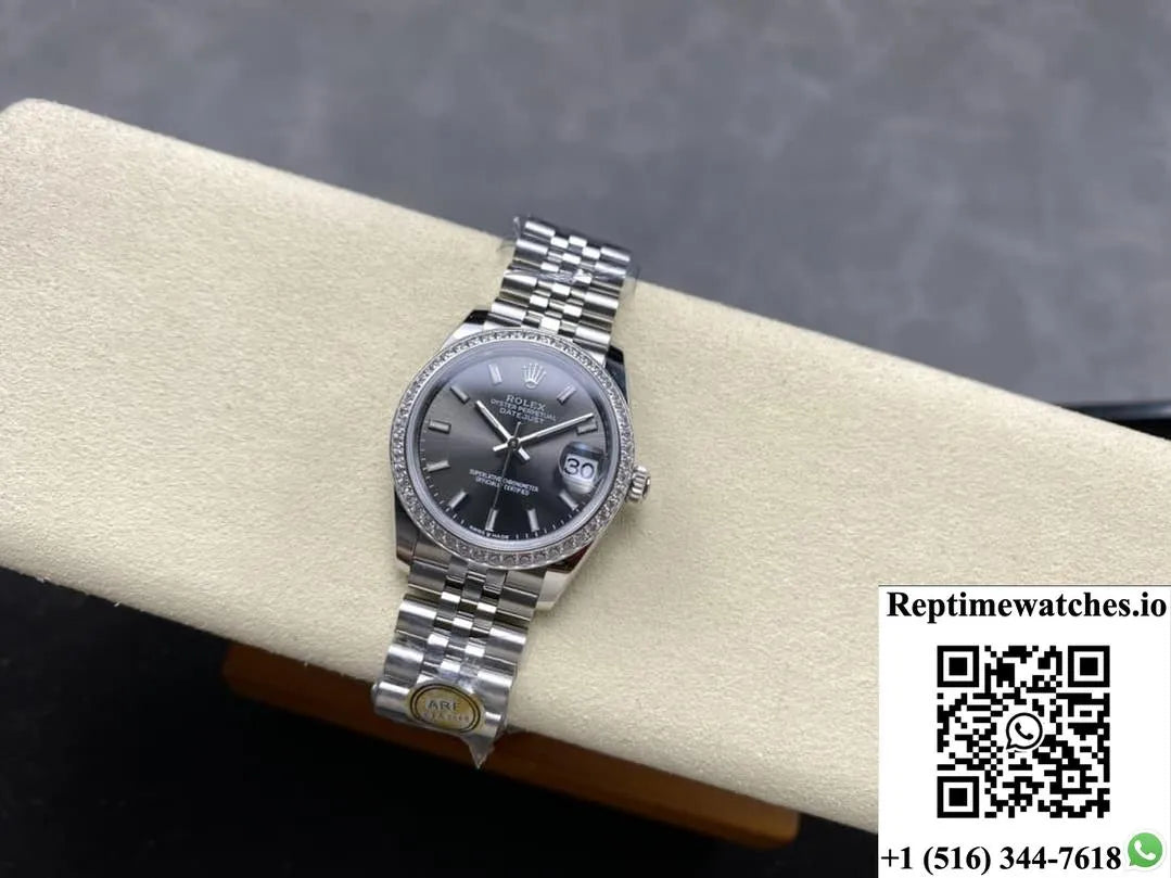 Rolex Datejust M278384Rbr-0020 Ar Factory Dark Gray Dial-Rep Time Watches