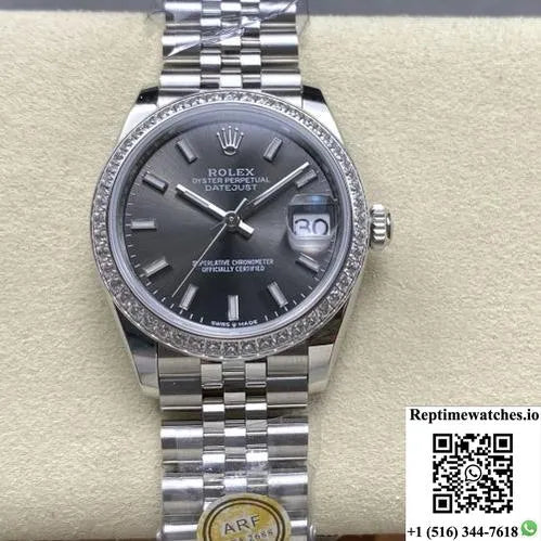 Rolex Datejust M278384Rbr-0020 Ar Factory Dark Gray Dial-Rep Time Watches