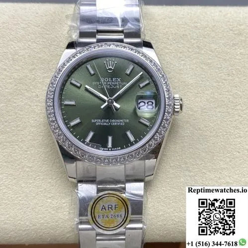 Rolex Datejust M278384Rbr-0021 Ar Factory Oystersteel Bracelet-Rep Time Watches