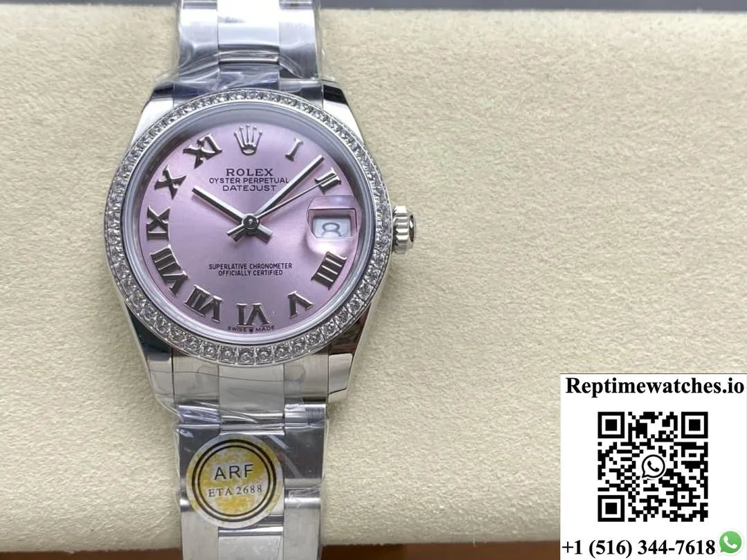 Rolex Datejust M278384Rbr-0027 Ar Factory Diamond Bezel-Rep Time Watches