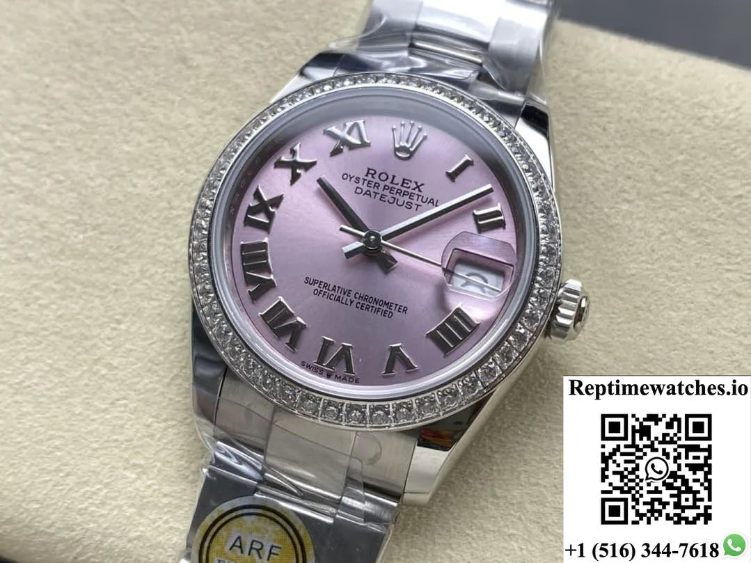 Rolex Datejust M278384Rbr-0027 Ar Factory Diamond Bezel-Rep Time Watches