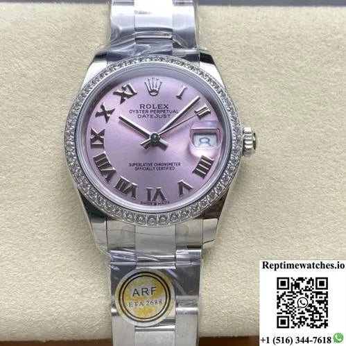 Rolex Datejust M278384Rbr-0027 Ar Factory Diamond Bezel-Rep Time Watches
