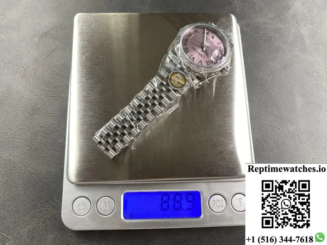 Rolex Datejust M278384Rbr-0028 Ar Factory Silver Strap-Rep Time Watches