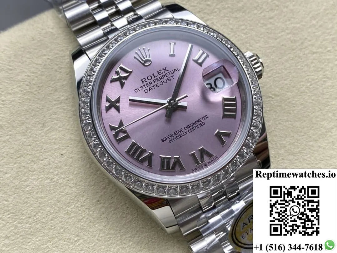 Rolex Datejust M278384Rbr-0028 Ar Factory Silver Strap-Rep Time Watches