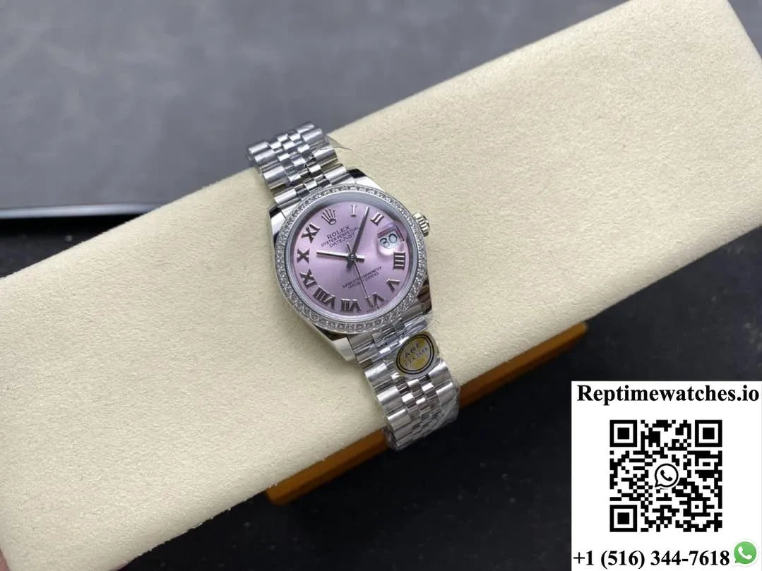 Rolex Datejust M278384Rbr-0028 Ar Factory Silver Strap-Rep Time Watches