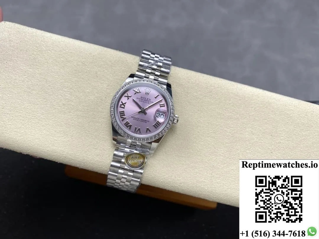 Rolex Datejust M278384Rbr-0028 Ar Factory Silver Strap-Rep Time Watches