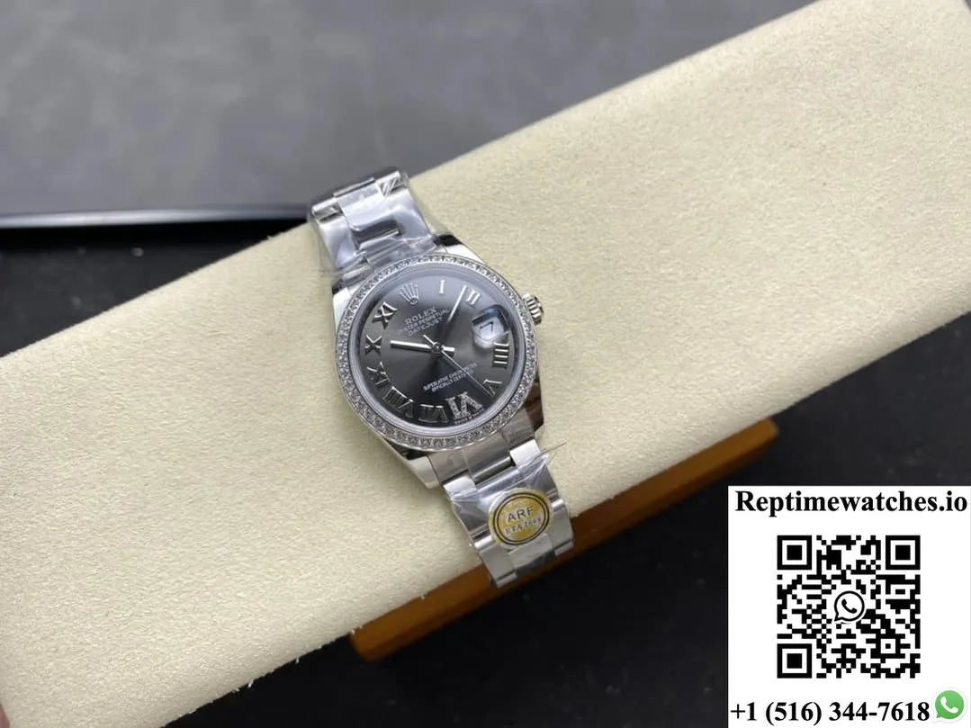 Rolex Datejust M278384Rbr-0031 Ar Factory Roman Numerals-Rep Time Watches