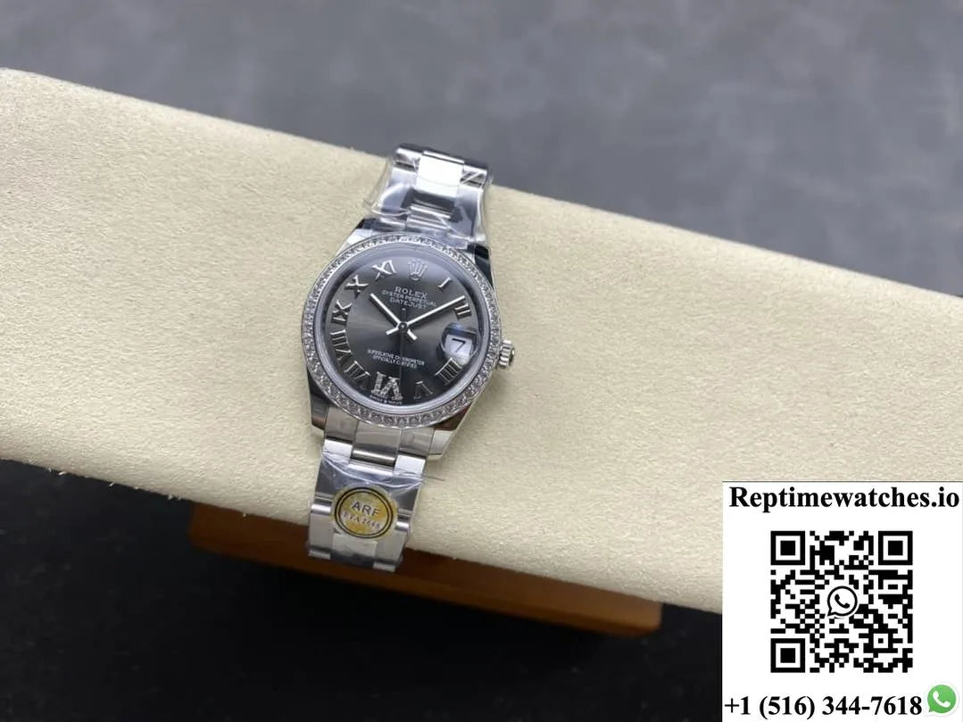 Rolex Datejust M278384Rbr-0031 Ar Factory Roman Numerals-Rep Time Watches