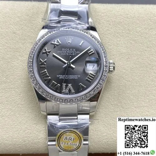 Rolex Datejust M278384Rbr-0031 Ar Factory Roman Numerals-Rep Time Watches