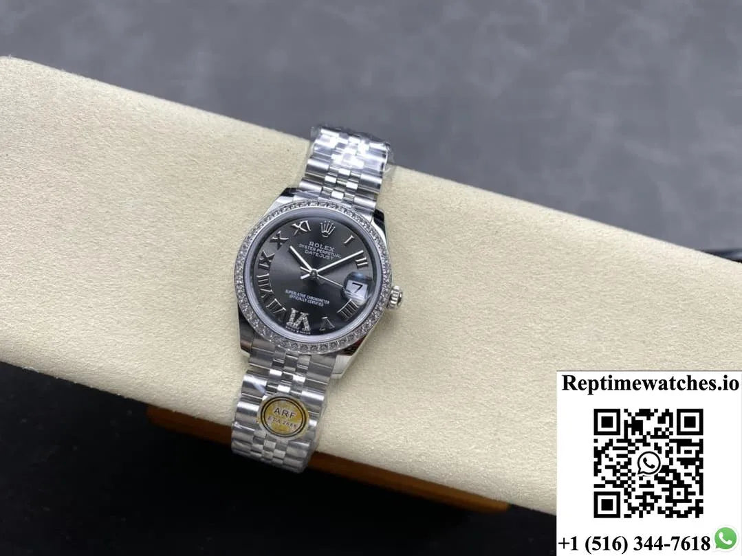 Rolex Datejust M278384Rbr-0032 Ar Factory Roman Numerals-Rep Time Watches
