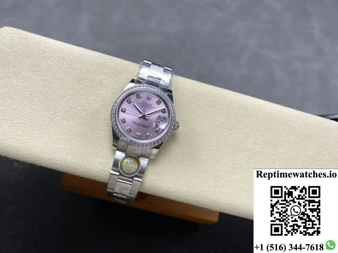 Rolex Datejust M278384Rbr-0035 Ar Factory Diamond Bezel-Rep Time Watches