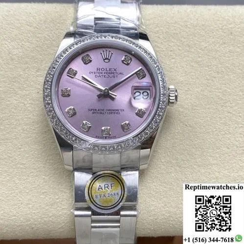 Rolex Datejust M278384Rbr-0035 Ar Factory Diamond Bezel-Rep Time Watches