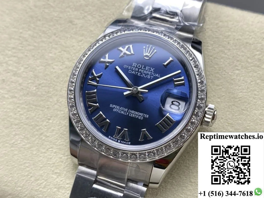 Rolex Datejust M278384Rbr-0038 Ar Factory Steel Case-Rep Time Watches