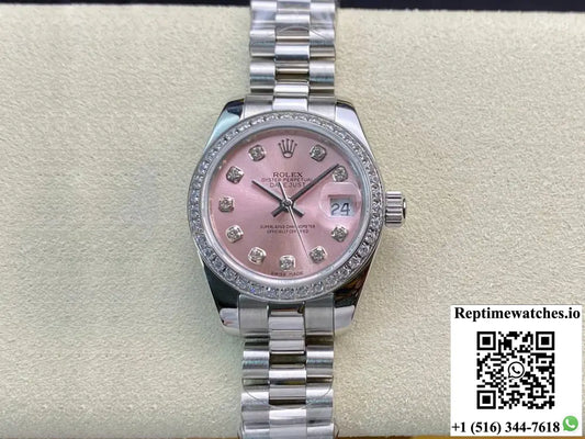 Rolex Datejust M279139RBR-0005 28MM BP Factory Diamond Bezel - Watches