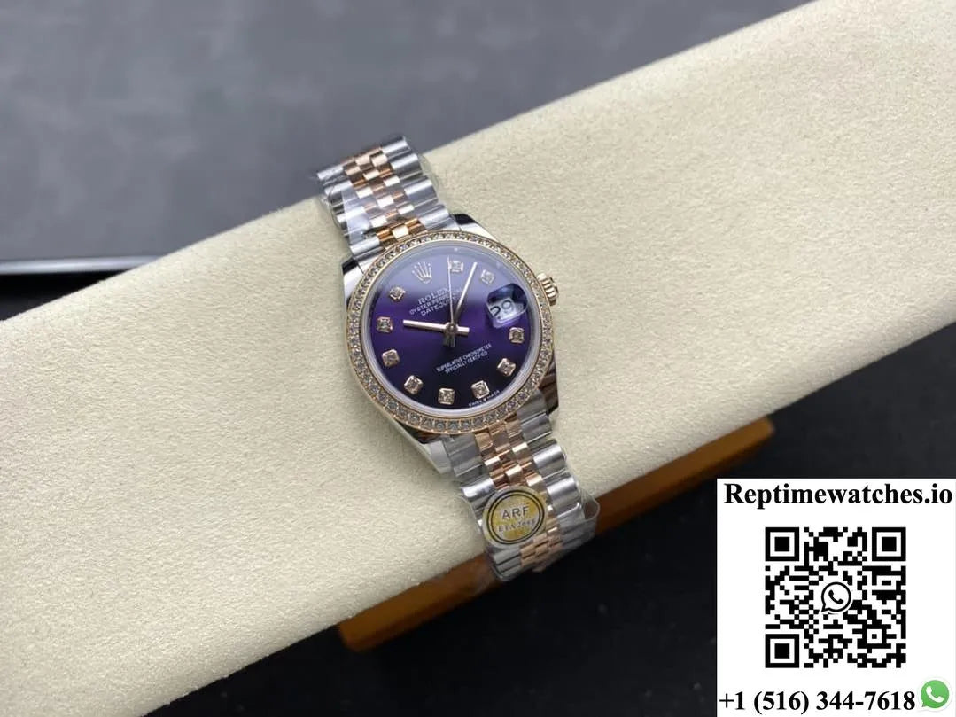Rolex Datejust M279381Rbr-0015 Ar Factory Diamond Bezel-Rep Time Watches