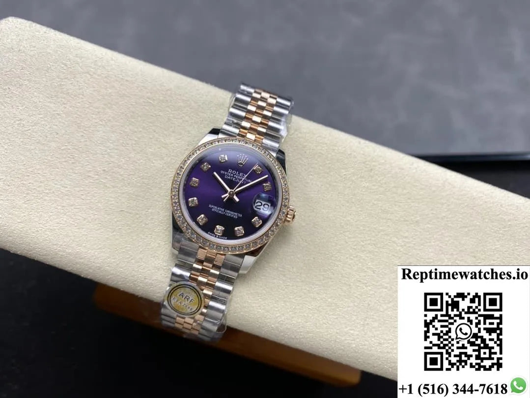 Rolex Datejust M279381Rbr-0015 Ar Factory Diamond Bezel-Rep Time Watches