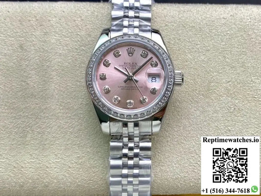 Rolex Datejust M279384RBR-0003 28MM BP Factory Diamond Bezel - Watches