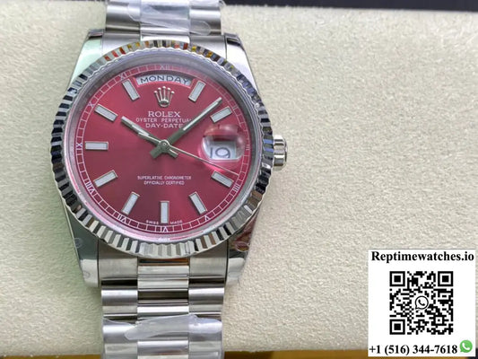 Rolex Day Date 118239 EW Factory 18k White Gold - Watches