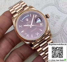 Rolex Day Date 228235 2018 40mm EW Factory Purple Dial - Watches