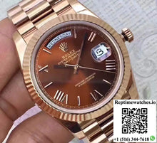 Rolex Day Date 228235 2018 40mm EW Factory Purple Dial - Watches