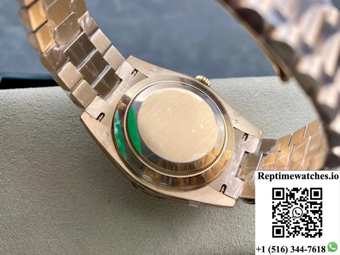 Rolex Day Date 228235 40Mm Ew Factory Green Dial-Rep Time Watches