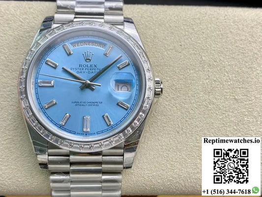 Rolex Day Date 228396TBR EW Factory Diamond Case - Watches