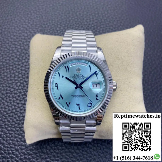 Rolex Day Date BP Factory Middle East Customization Ice Blue Dial - Watches