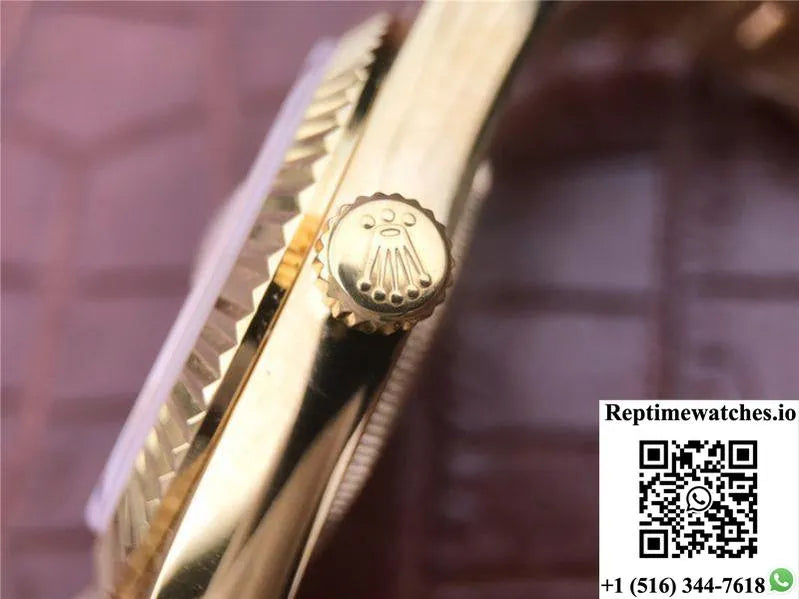 Rolex Day-Date Ii 218238 40Mm Ew Factory 18K Yellow Gold Dial-Rep Time Watches