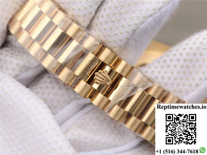 Rolex Day-Date Ii 218238 40Mm Ew Factory 18K Yellow Gold Dial-Rep Time Watches