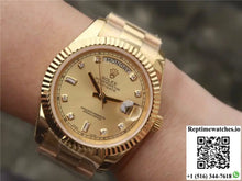 Rolex Day-Date II 218238 40MM EW Factory 18K Yellow Gold Dial - Watches