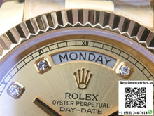 Rolex Day-Date II 218238 40MM EW Factory 18K Yellow Gold Dial - Watches