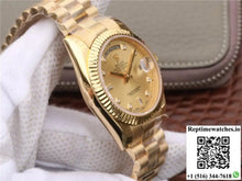 Rolex Day-Date II 218238 40MM EW Factory 18K Yellow Gold Dial - Watches