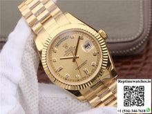 Rolex Day-Date II 218238 40MM EW Factory 18K Yellow Gold Dial - Watches