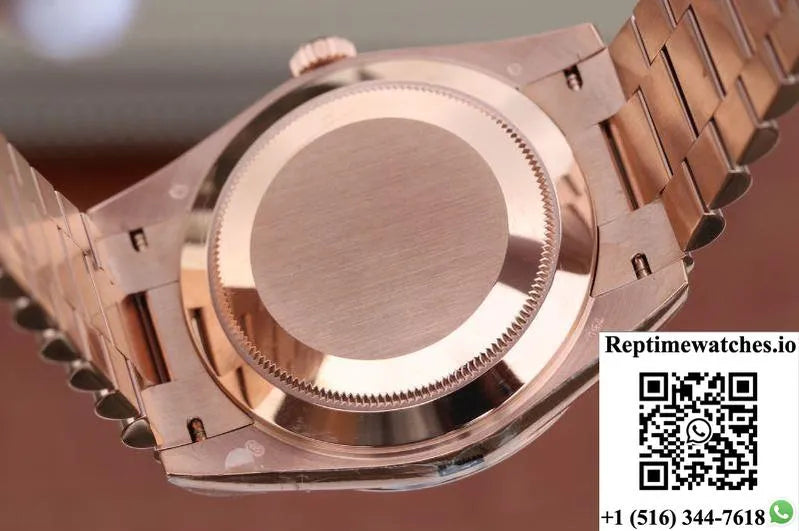 Rolex Day Date Ii 228235 40Mm Ew Factory Rosegold Dial-Rep Time Watches
