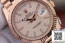 Rolex Day Date II 228235 40mm EW Factory Rosegold Dial - Watches